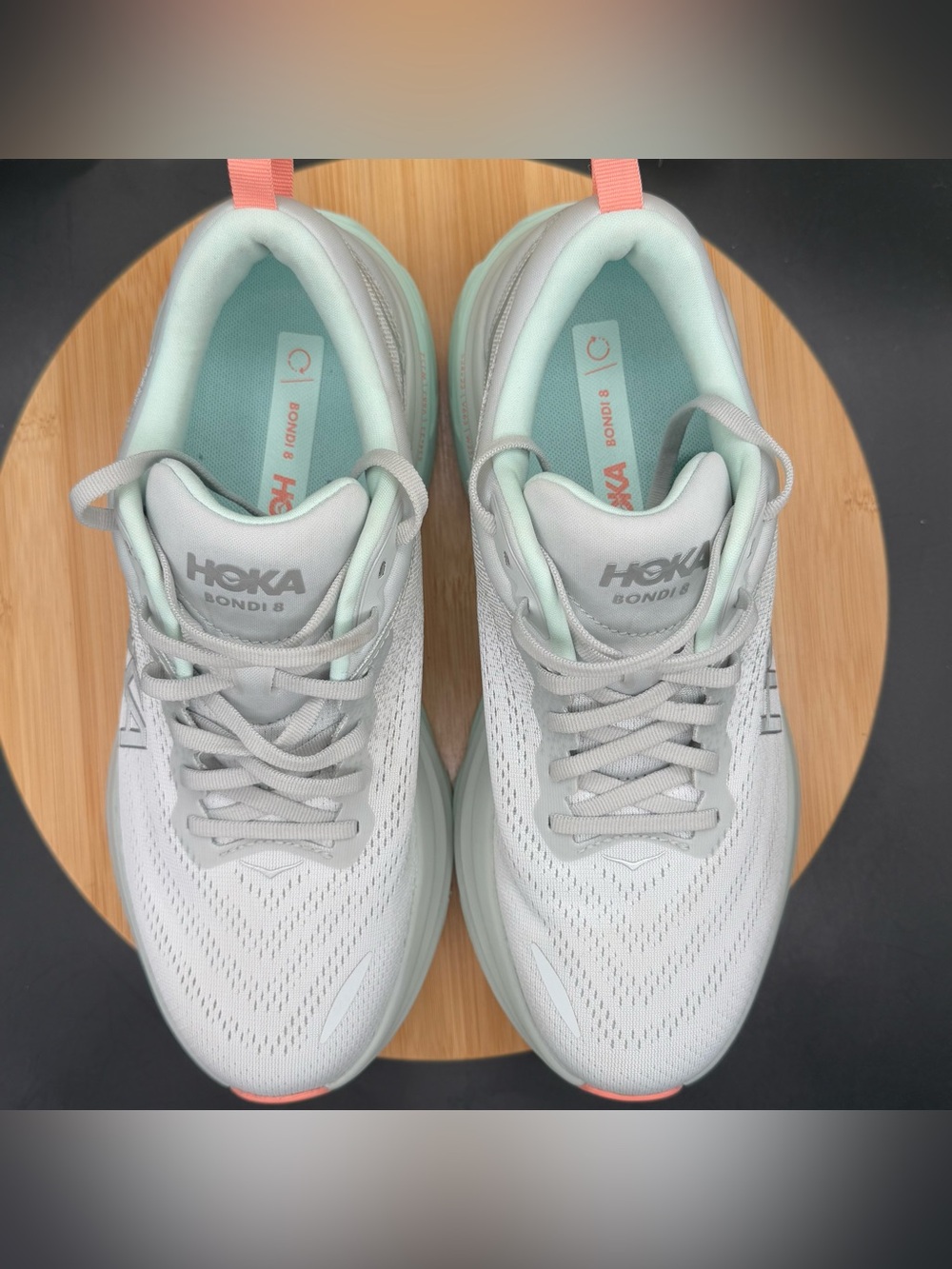 Hoka One One Women’s Stardust / Aqua Breeze Size 10B - Picture 9 of 10